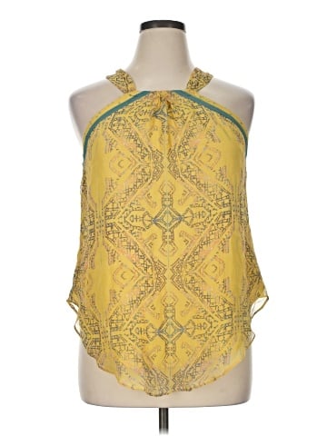 Sundance Sleeveless Silk Top (view 1)