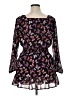 Sugar 100% Polyester Floral Black Casual Dress Size XL - photo 2