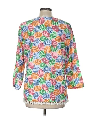 Talbots Outlet 3/4 Sleeve Blouse (view 2)