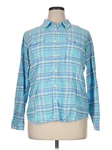 L.L.Bean Long Sleeve Button-Down Shirt (view 1)