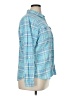 L.L.Bean 100% Cotton Plaid Blue Long Sleeve Button-Down Shirt Size XL - photo 4