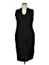Nina Leonard Black Sleeveless Top Size XL - photo 1
