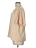 MOTF Tan Short Sleeve Blouse Size L - photo 5