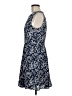 Maison Jules 100% Polyester Paisley Blue Casual Dress Size 8 - photo 5
