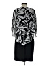 Connected Apparel 100% Polyester Black Cocktail Dress Size 12 - photo 2