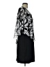 Connected Apparel 100% Polyester Black Cocktail Dress Size 12 - photo 4