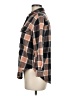 Billabong Plaid Brown Long Sleeve Button-Down Shirt Size M - photo 5
