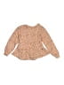 Jessica Simpson Animal Print Tan Pullover Sweater Size 5 - 6 - photo 1