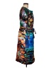 Escada Print Blue Casual Dress Size EU 40 / US 10 - photo 4