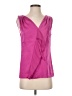 Calvin Klein 100% Polyester Pink Sleeveless Blouse Size XS - photo 1