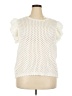 Cato 100% Acrylic Ivory Sweater Vest Size 18 - 20 - photo 1