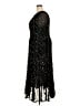 Oliphant 100% Polyester Stars Black Cocktail Dress Size 2X - photo 5