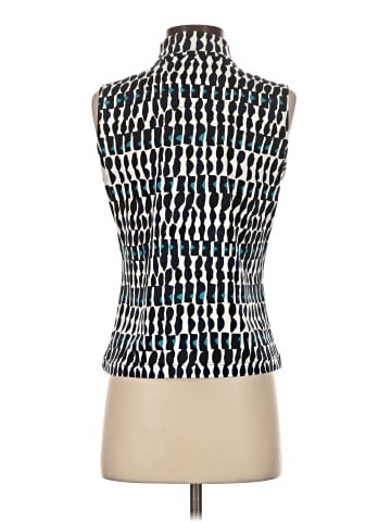 Tail Sleeveless Blouse (view 2)