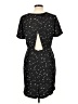 BCBGeneration 100% Polyester Stars Black Casual Dress Size 12 - photo 2