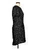 BCBGeneration 100% Polyester Stars Black Casual Dress Size 12 - photo 4