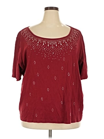 Karen Scott 3/4 Sleeve T-Shirt (view 1)