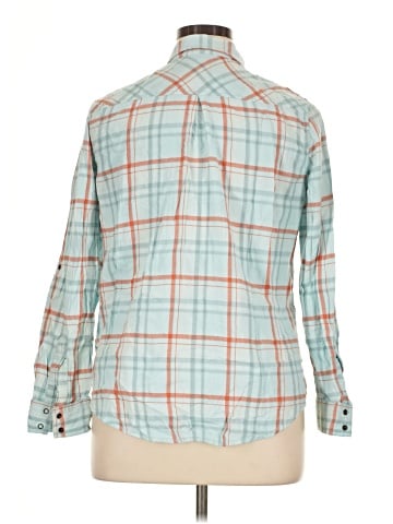 Arizona Jean Company Long Sleeve Button-Down Shirt (view 2)