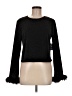 Express Black Long Sleeve Top Size M - photo 1