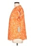 Chaus 100% Polyester Orange Sleeveless Blouse Size L - photo 5