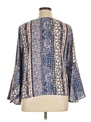 No Comment 3/4 Sleeve Blouse (view 2)
