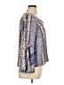 No Comment Blue 3/4 Sleeve Blouse Size XL - photo 4