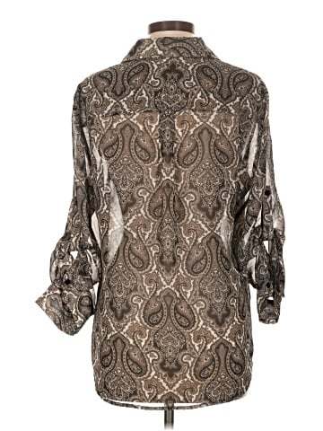New York & Company 3/4 Sleeve Blouse (view 2)