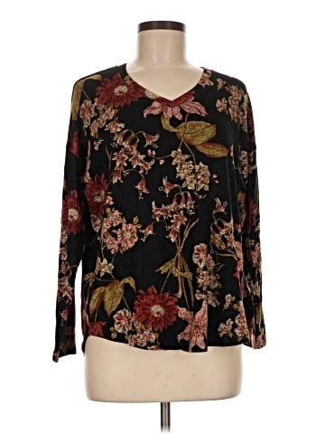Well Worn Long Sleeve Blouse (view 1)