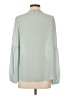 Karl Lagerfeld Paris 100% Polyester Green 3/4 Sleeve Blouse Size XS - photo 2