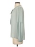 Karl Lagerfeld Paris 100% Polyester Green 3/4 Sleeve Blouse Size XS - photo 5