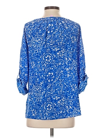 Lilly Pulitzer 3/4 Sleeve Silk Top (view 2)
