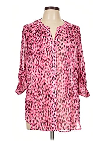 Chaus 3/4 Sleeve Blouse (view 1)