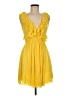 Arden B. 100% Polyester Yellow Cocktail Dress Size M - photo 1