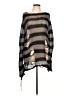Unbranded Stripes Black Poncho Size L (estimated) - photo 1
