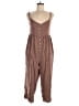Heyson 100% Rayon Solid Brown Jumpsuit Size M - photo 1