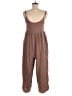 Heyson 100% Rayon Solid Brown Jumpsuit Size M - photo 2