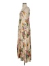 Auguste 100% Rayon Floral Tan Casual Dress Size 4 - photo 5