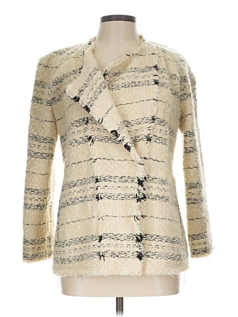 Pre-owned Iro Cardigan Sweater In Ivory