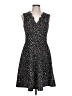 Wisp Stars Black Cocktail Dress Size 10 - photo 1