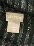 Chico's Metallic Black Turtleneck Sweater Size XL - photo 7
