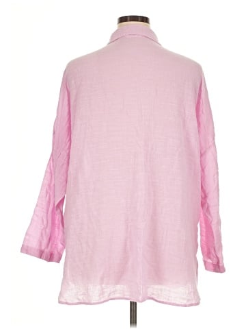 Primark 3/4 Sleeve Button-Down Shirt (view 2)