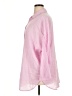 Primark 100% Cotton Pink 3/4 Sleeve Button-Down Shirt Size XL - photo 5