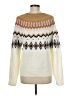 Crown & Ivy Argyle Ivory Pullover Sweater Size M - photo 2
