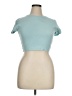 Wild Fable Teal Short Sleeve Turtleneck Size XL - photo 1