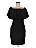 Soprano Solid Black Cocktail Dress Size M - photo 1