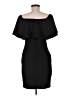 Soprano Solid Black Cocktail Dress Size M - photo 2