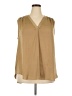 Alfani 100% Polyester Tan Sleeveless Blouse Size 3X - photo 1