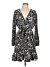 Milly 100% Polyester Paisley Black Cocktail Dress Size 12 - photo 1