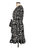 Milly 100% Polyester Paisley Black Cocktail Dress Size 12 - photo 5