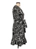 Milly 100% Polyester Paisley Black Cocktail Dress Size 12 - photo 4