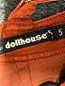 Dollhouse Solid Red Jumpsuit Size 5 - photo 4